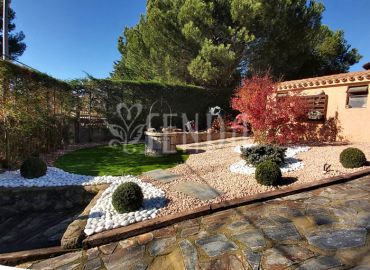 Paisajismo para chalet en la sierra